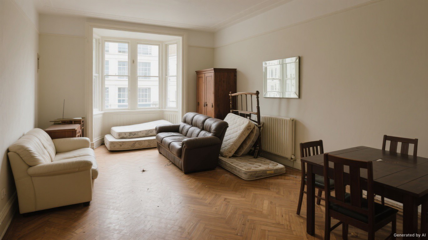 Furniture Disposal before clearance